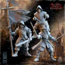 The Beholder miniatures- Empire - Etat major infanterie