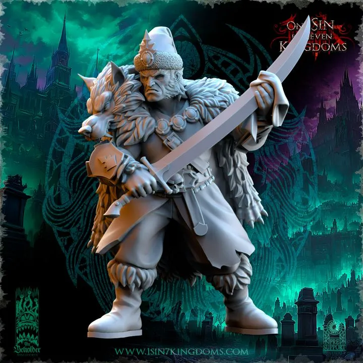 The Beholder miniatures- Vampires - Sergerik, Dark Voivode