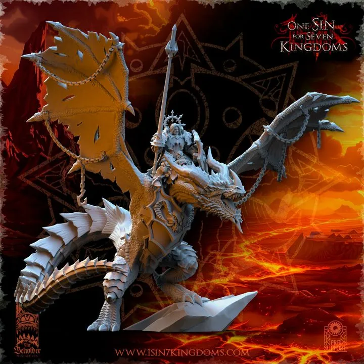 The Beholder miniatures- Guerriers corrompus -  Drake of Mayhem