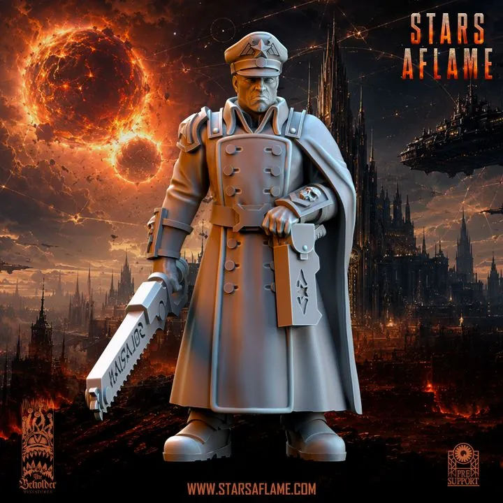 The Beholder miniatures- TSF Discipline Officer