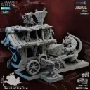 Ghamak - Fantasy - Hommes Rats - Chariot lance flammes