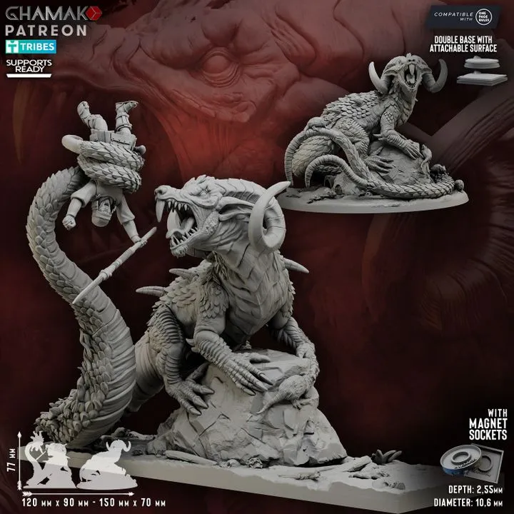 Ghamak - Fantasy - Hommes Rats - Dragon rat