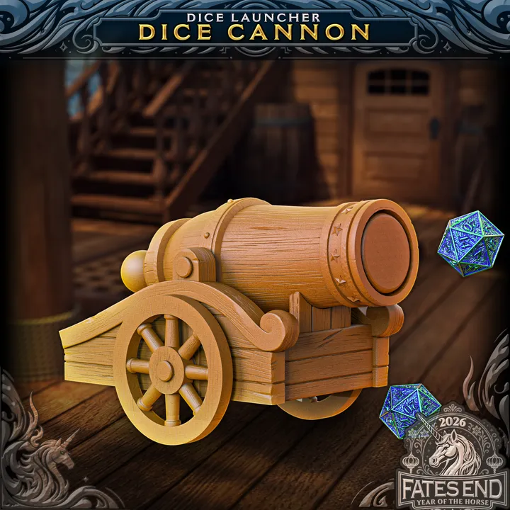 Fates end - Tour à dés - Dice Cannon