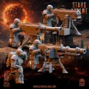 The Beholder miniatures- TSF Armes lourdes (X3)