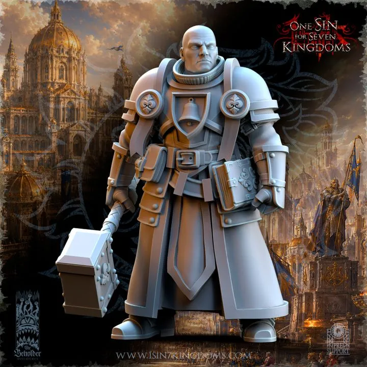 The Beholder miniatures- Empire -Bartholomew prêtre