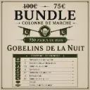 BUNDLE 750 POINTS GOBELINS DE LA NUIT