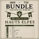 BUNDLE 750 POINTS HAUTS ELFES