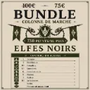 BUNDLE 750 POINTS ELFES NOIRS