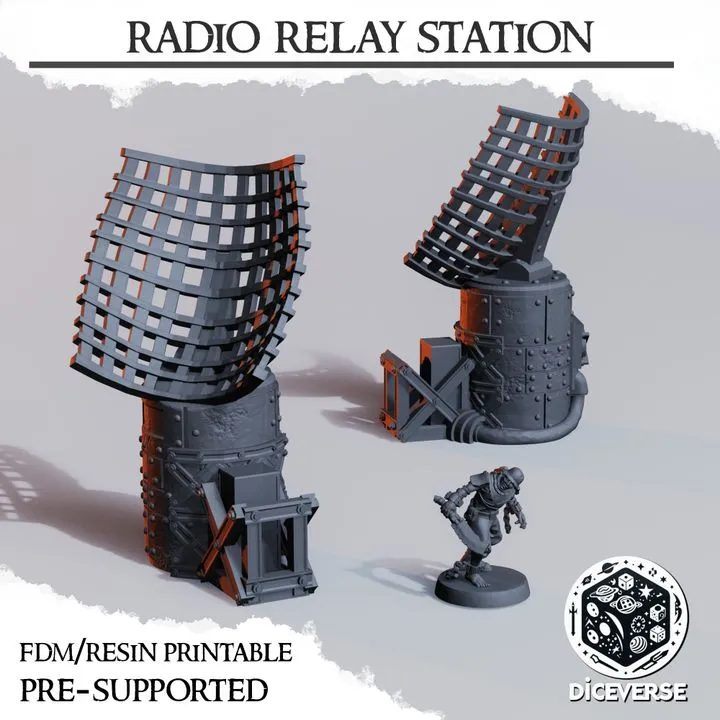 Diceverse - Décors - Station relay (28mm)