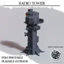 Diceverse - Décors - Tour Radio (intérieur jouable)