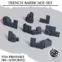 Diceverse - Décors - Set de barricades en bois (7 éléments)