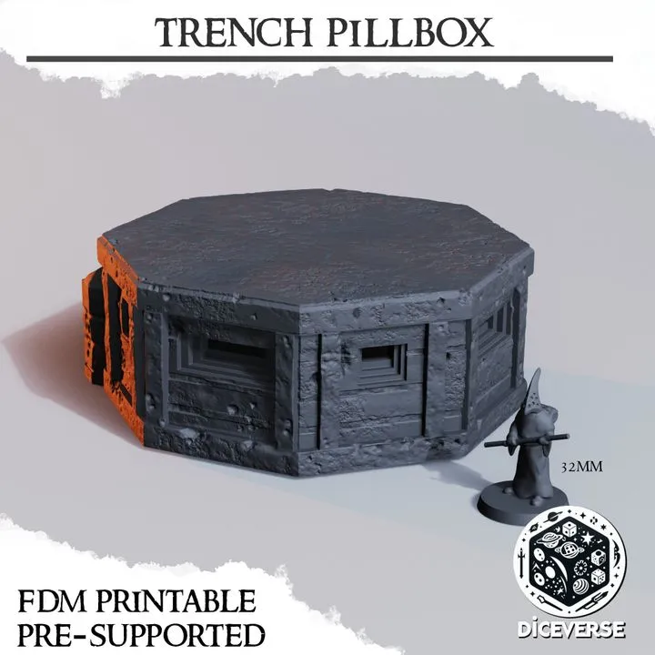 Diceverse - Décors - Casemate (28mm)