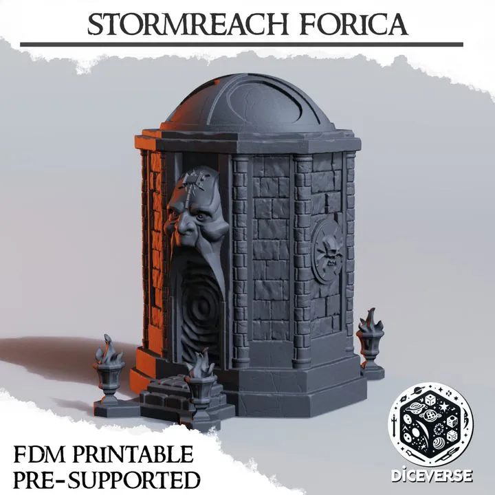 Diceverse - Décors - Petit temple (28mm)