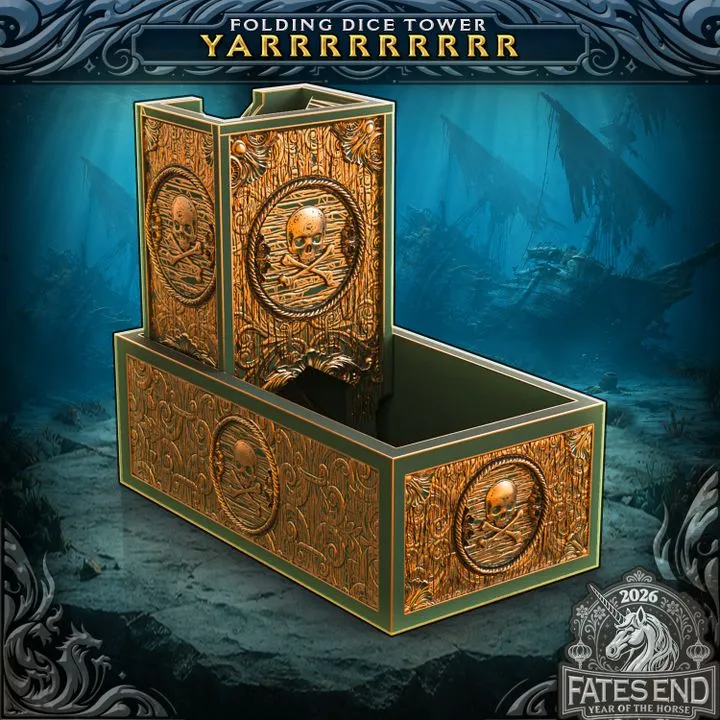 Fates end - Tour à dés - Tour pliable Yarrrr