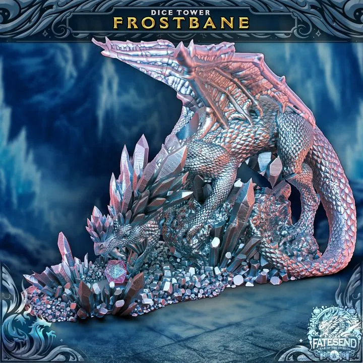 Fates end - Tour à dés - Dragon de glace