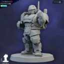 Ghamak - Ogroid Shock Troops (Radio Operator)