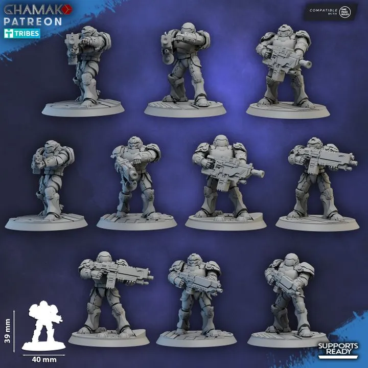 Ghamak - Sacred Heart - Heavy Militum X10