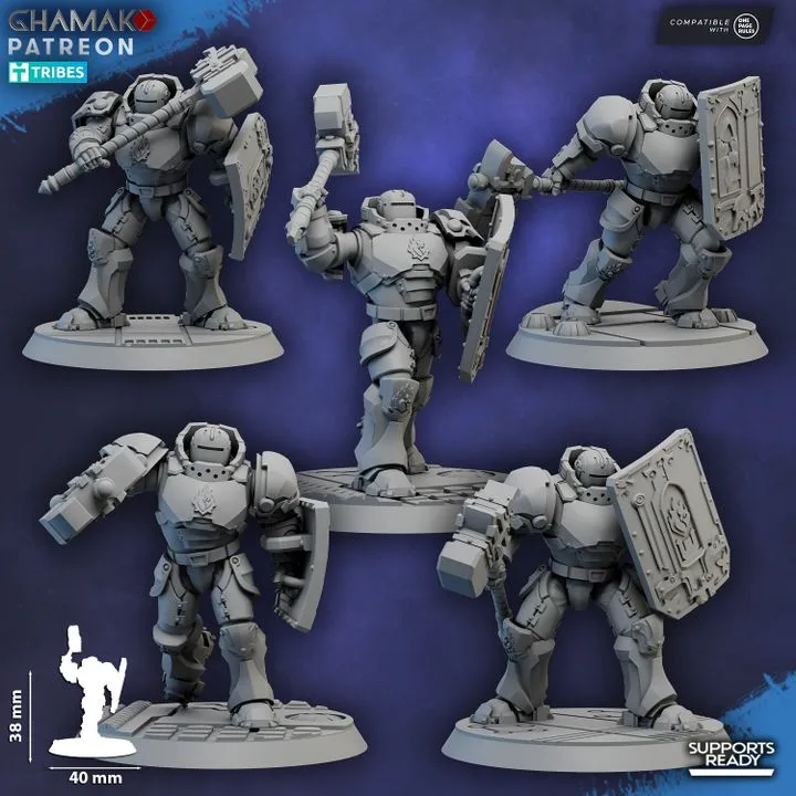Ghamak - Shocktroops Heavy Militum X5