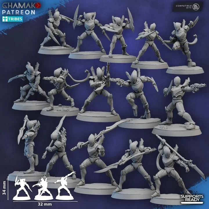Ghamak - Ancestrals - Shyr-Kathen (Whirlwind Blades) X15