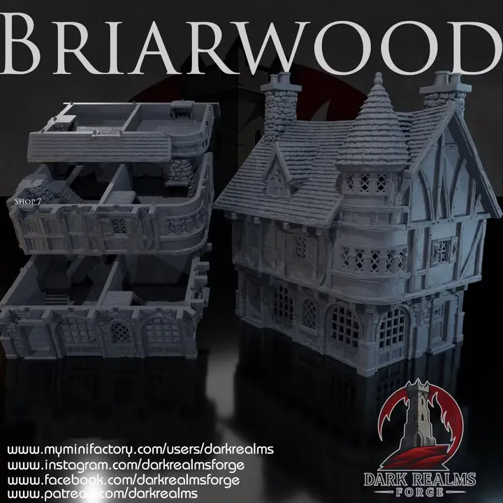 Dark realms - Dark Realms - Briarwood - Boutique 7