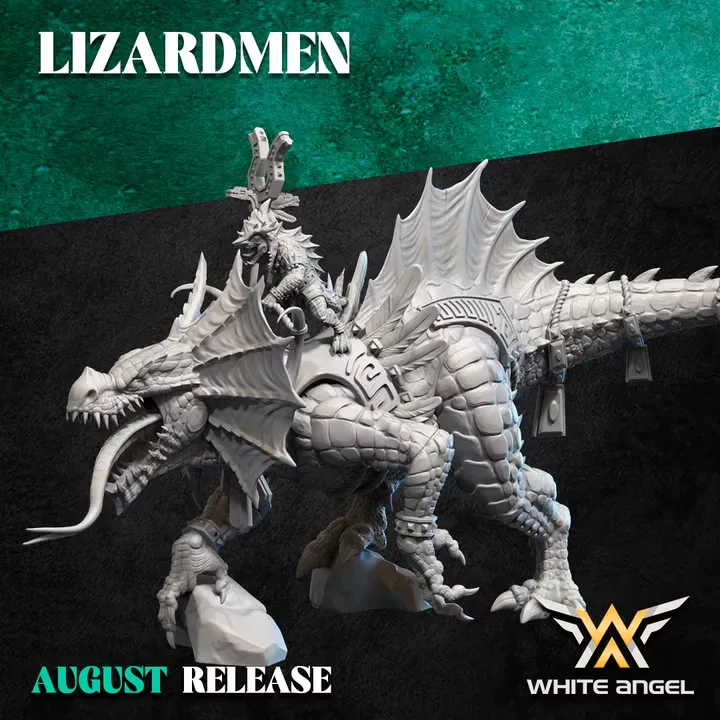 White angel - Hommes lezards - VENOMSAURUS