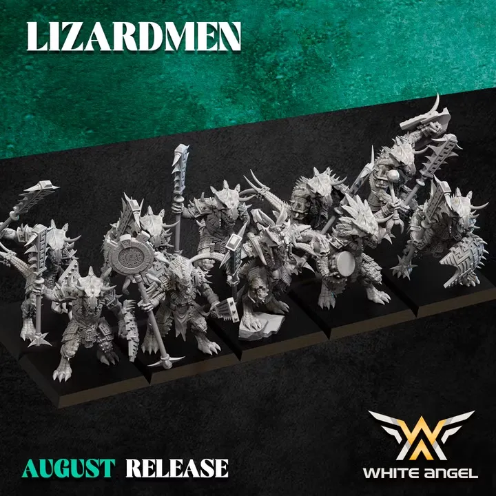 White angel - Hommes lezards - Gardes Saurus