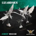 White angel - Hommes lezards - Monteurs de PTERANODON