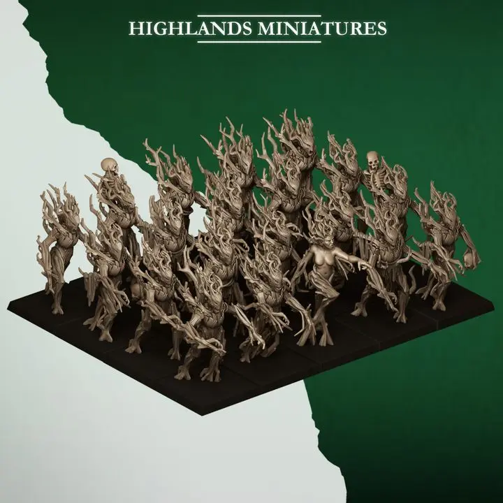 Highlands Miniatures - Elfes des bois - Dryades