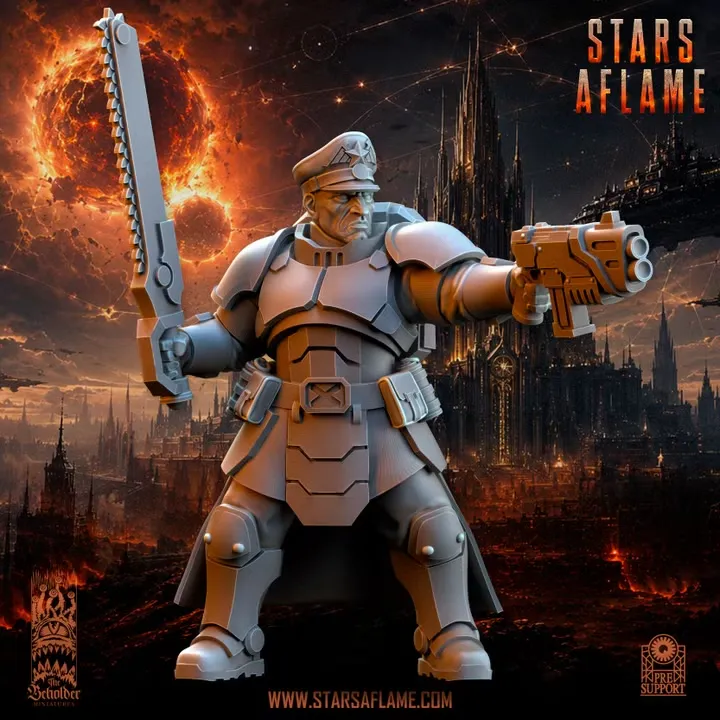The Beholder miniatures- Sergent