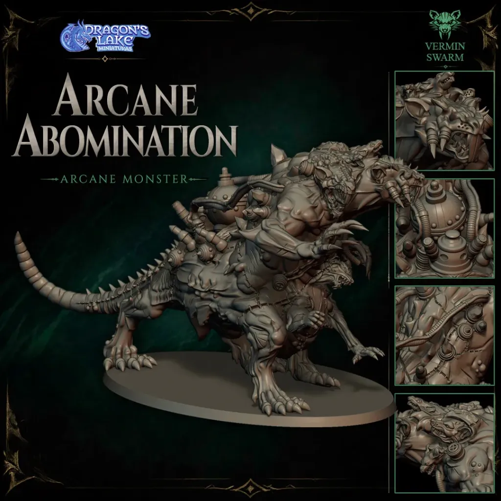 Dragon's Lake - Hommes rats - Abomination