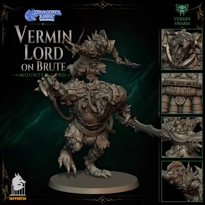 Dragon's Lake - Hommes rats - Lord sur brute
