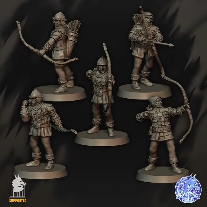 Dragon's Lake - Bretons - Milice archers