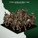 Highlands Miniatures - Elfes des bois - Archers montés