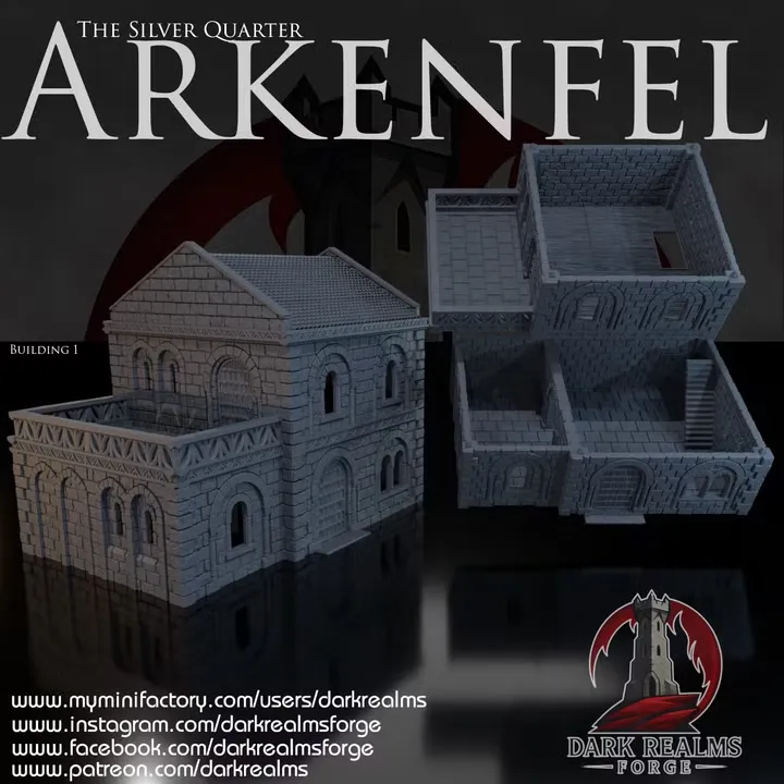 Dark realms - Arkenfel (Gondor) - Quartier argent Bat 1