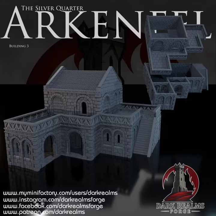 Dark realms - Arkenfel (Gondor) - Quartier argent Bat 3