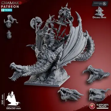 Ghamak - Fantasy - Orc boss sur Vouivre