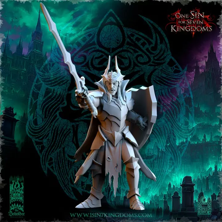 The Beholder miniatures- Vampires - Capitaine vampire