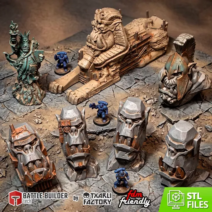 Txarli - Décors Fantasy - Monuments Orcs III