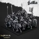 Highlands Miniatures - Bretons - Paysans montés