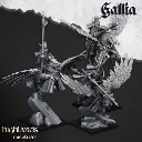 Highlands Miniatures - Bretons - Chevaliers pégases X3