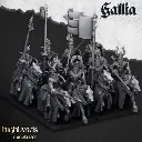 Highlands Miniatures - Bretons - Chevaliers montés