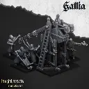 Highlands Miniatures - Bretons - Trebuchet