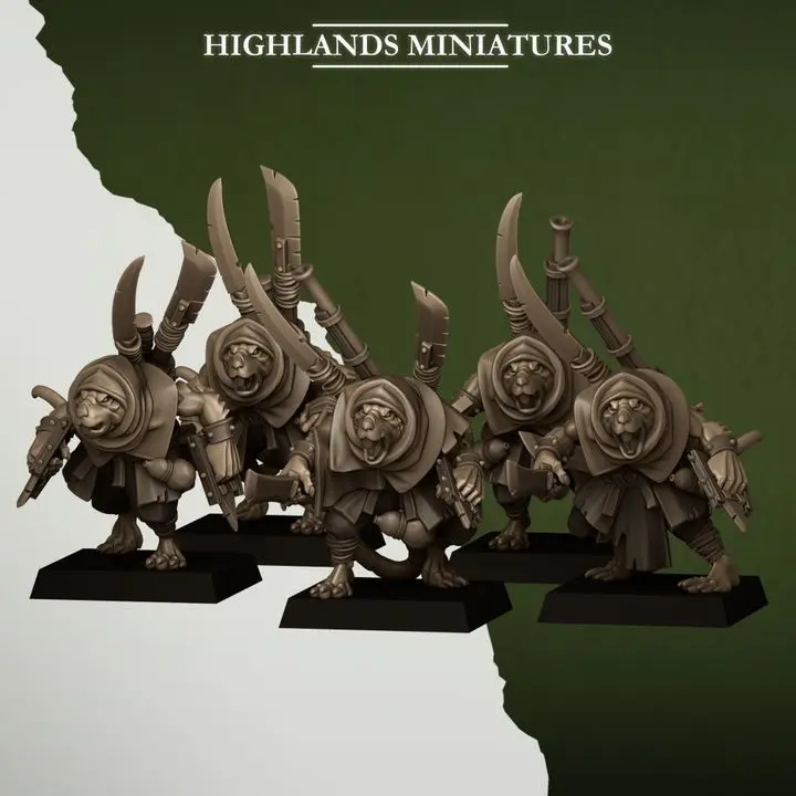 Highlands Miniatures - Contrebandiers de vermine des égouts