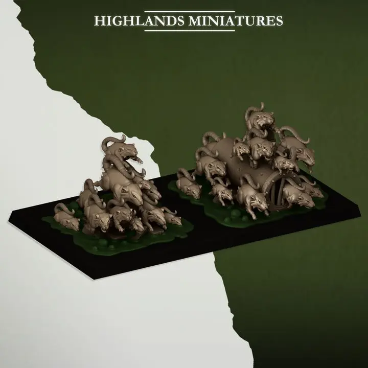 Highlands Miniatures - Essaim de rats