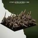 Highlands Miniatures - Rats d'égout Lances et boucliers
