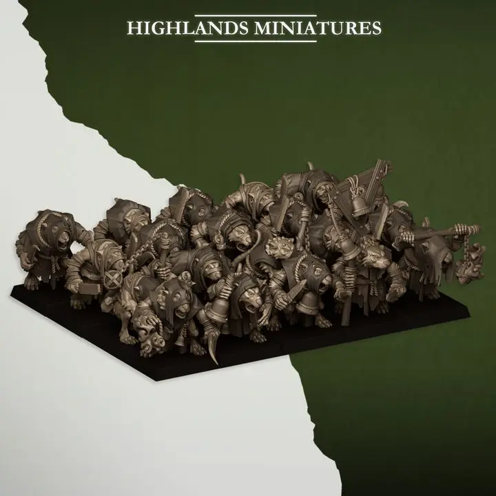 Highlands Miniatures -  Acolytes Vermines 