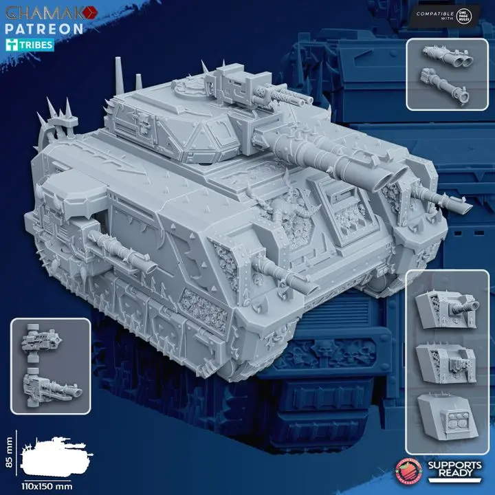 Ghamak - Heretic Armored Tank 