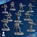 Ghamak - Fell Strike Squad (corrupted assault team) x10