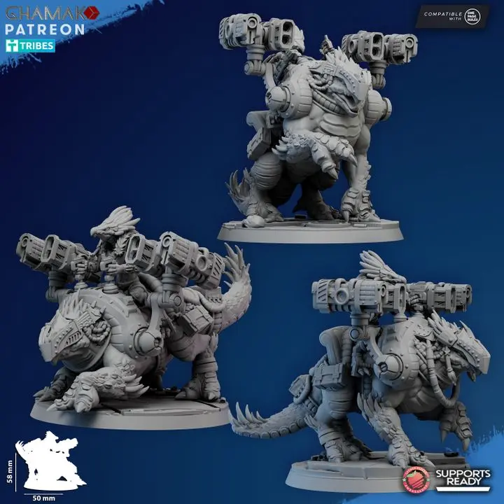 Ghamak - Ravok Cannons X3