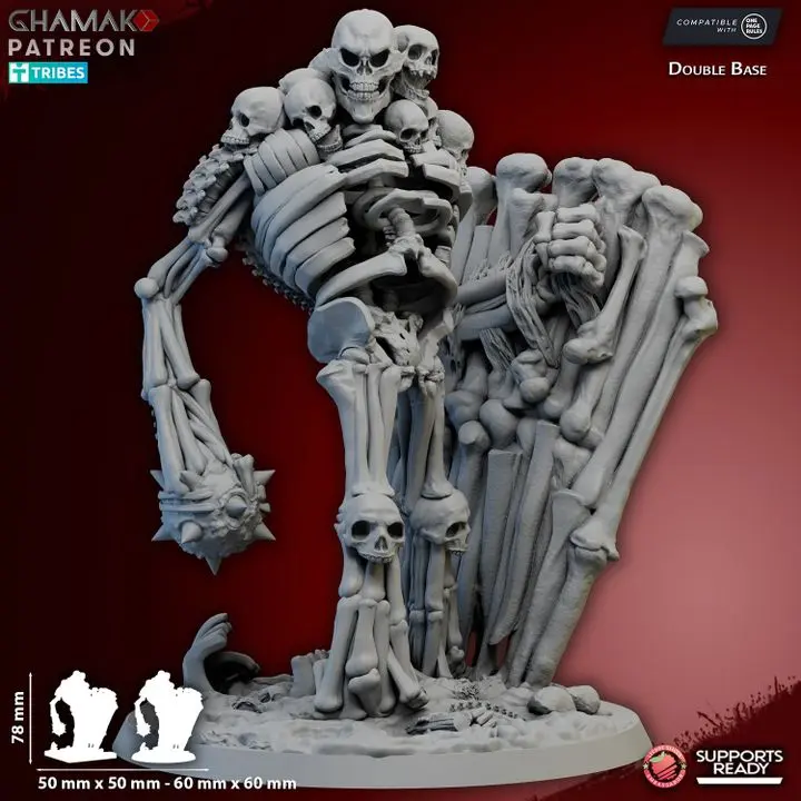 Ghamak - Fantasy - Vampires - Golem d'os